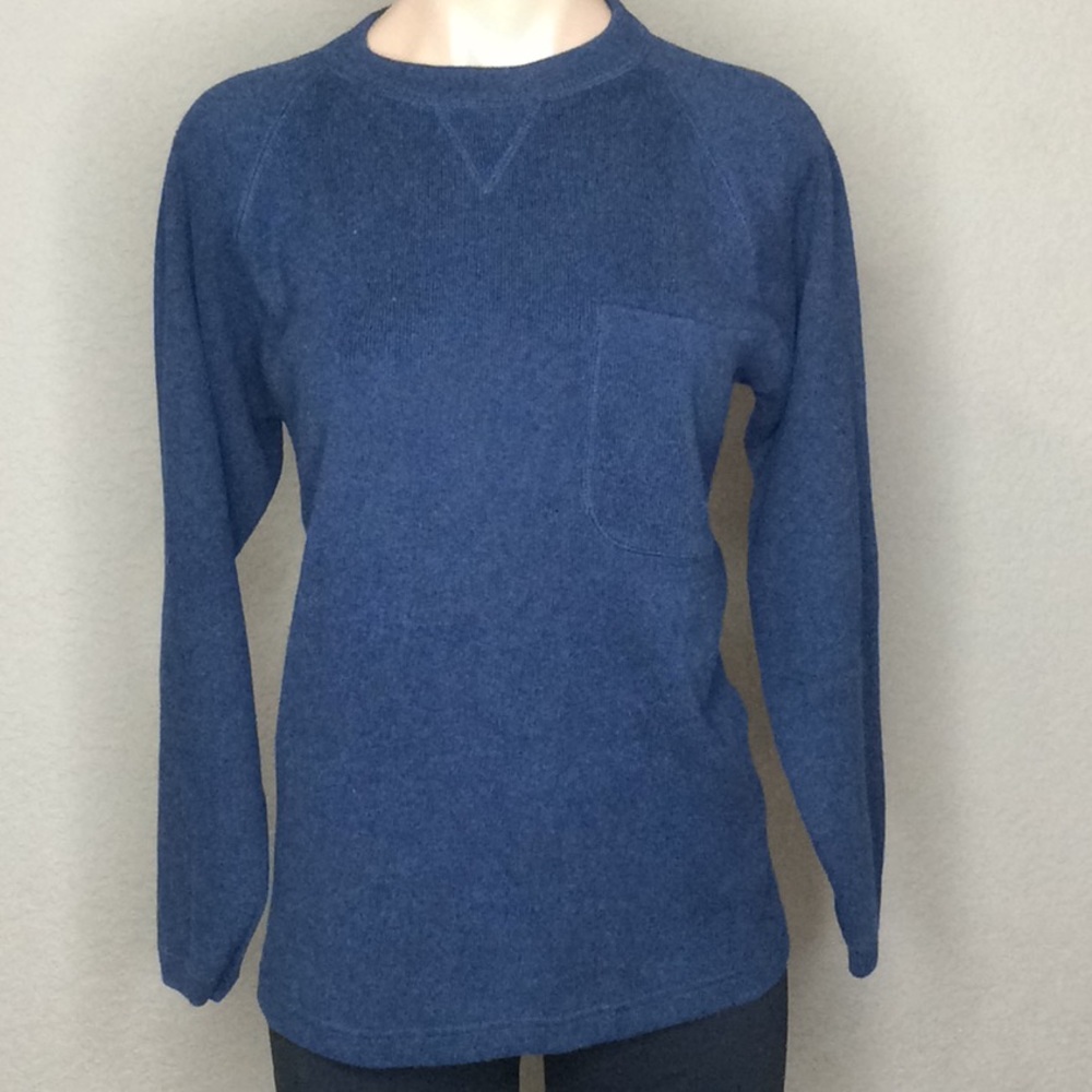 Eddie Bauer Sweater Crew Neck Navy Blue Women’s XS